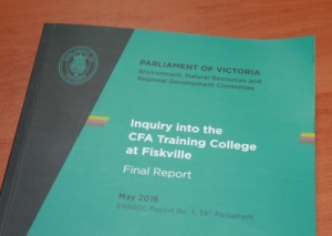 Fiskville Inquiry Report - State Govt Response