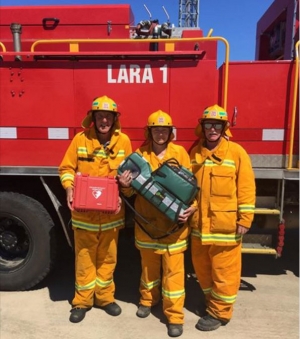 Lara Fire Brigade Saves a Life