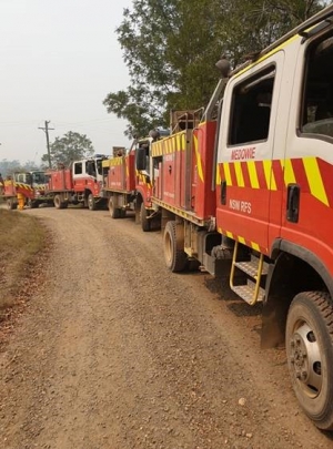 South-east Victorian CFA volunteers help ease NSW and Qld fire threat